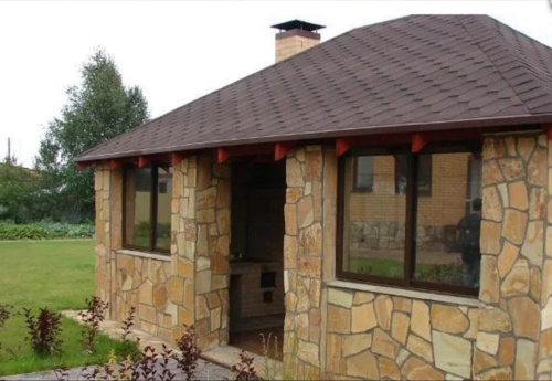 Плитняк златолит жёлтый для фасада 1,5-3 см купить в Волгограде