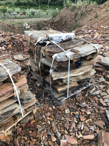 Плитняк кора дерева 50-100мм для пошаговых дорожек купить в Волгограде