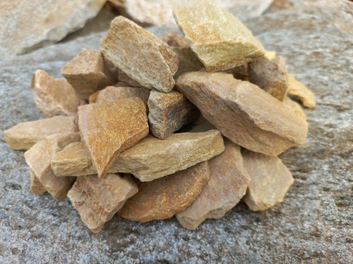 Златолит жёлтый декоративная каменная крошка купить в Волгограде