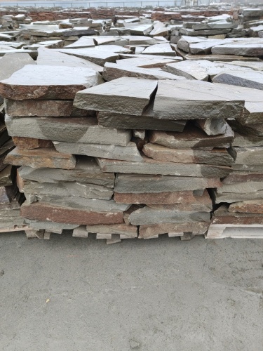 Плитняк песчаник серо-зелёный для мощения 60-65 мм купить в Волгограде