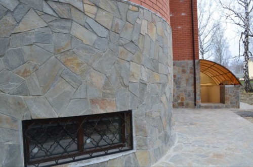 Плитняк златолит Уральский  для фасада купить в Волгограде